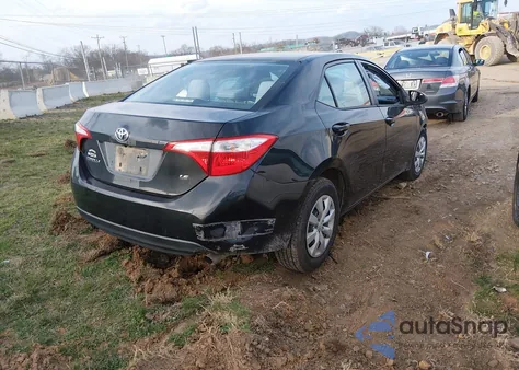 2014 Toyota Corolla Le из США, поврежденный, VIN 2T1BURHE3EC117876